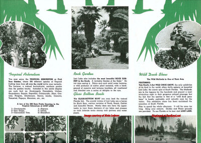 1930's - Brochure for the Lost Lake Caverns tourist attraction in Miami
