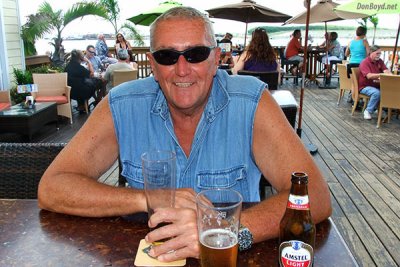 May 2010 - Dick Berry at Milliken's Reef Seafood Grille at Port Canaveral