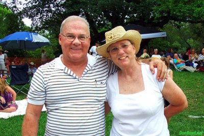 May 2010 - Don Boyd and Jo Welch at the 7th Annual Love-In at Greynolds Park