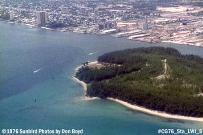 1976 - USCG Station Lake Worth Inlet, Peanut Island, and the Port of Palm Beach, FL