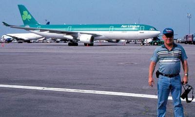 June 1999 - Don Boyd on the ramp at JFK International Airport