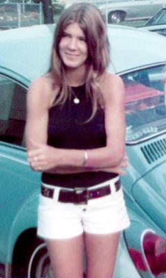 1972 - Brenda Reiter and my Super Beetle