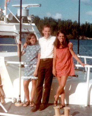 1967 - Janet Province, Don and Anita Petrogallo on CG-44371 Motor Life Boat