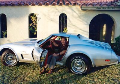 1976 - Don Boyd in his 1976 Corvette L-82