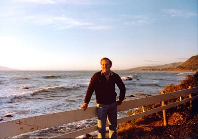 1981 - Don Boyd admiring the sunset on the Tasman Sea