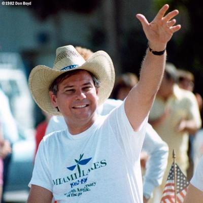 1982 - Florida Governor Bob Graham in Miami Lakes parade