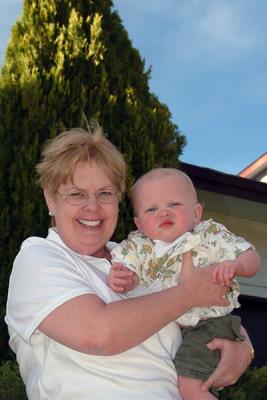 April 2006 - Grandma Karen and Grandson Kyler