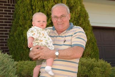 2006 - Grandson Kyler Matthew Kramer and grandpa Don Boyd