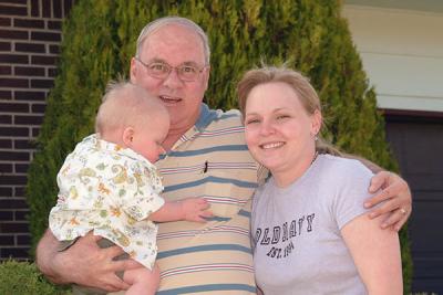 2006 - Grandson Kyler, Grandpa Don, and daughter Karen D.