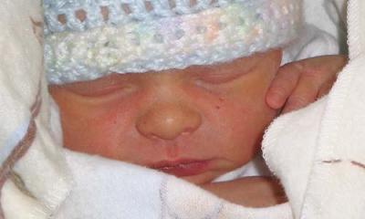 2005 - our grandson Kyler Matthew Kramer, three days old