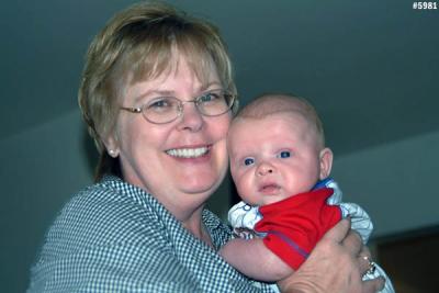 2005 - Karen C. and grandson Kyler Matthew Kramer
