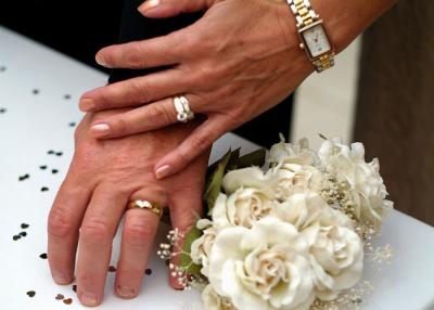 Their wedding rings, photo #7271