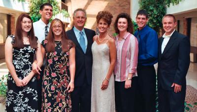 Jim and Kathy with their children, photo #008_5