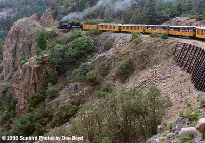 1990 - Durango Silverton Railroad