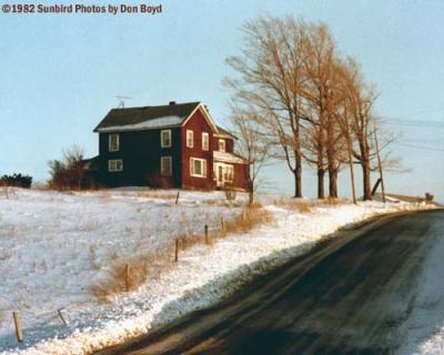 1982 - Winter in rural New York State