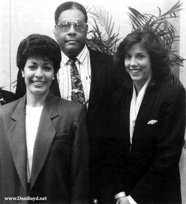 Mid 1990's - Romy Hernandez, Delmar Leon Whittington and Marie Clark-Vincent
