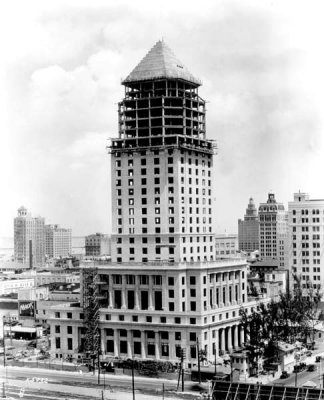 1927 - Dade County Courthourse under construction