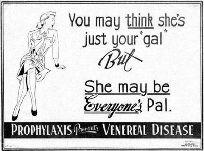 1950s? - Prophylaxis advertisement
