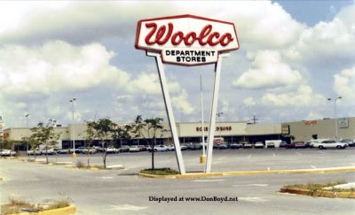 1971- the Woolco discount store sign, on NW 79th Street and 30th-31st Avenues, west of Northside Shopping Center