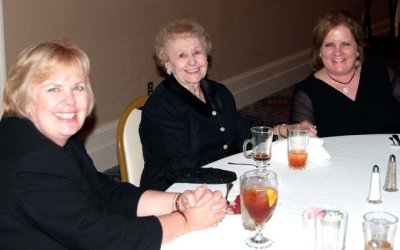 November 2007 - Karen, her mom Esther Majoros Criswell and Ouida Griner