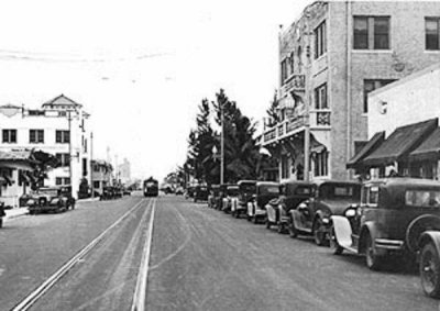 1930's - Washington Avenue looking north from Biscayne Street