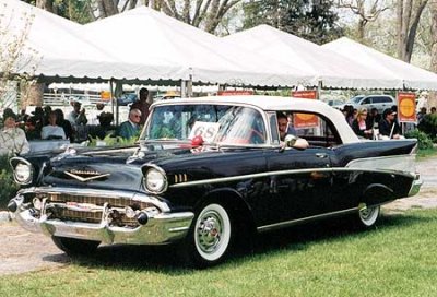 1957 Chevy - everyone's dream car to cruise, peel out, customize