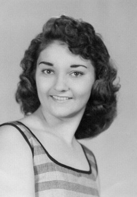 1958 - Mary Fran Melfa at 16 years old, a sophomore at Miami High School