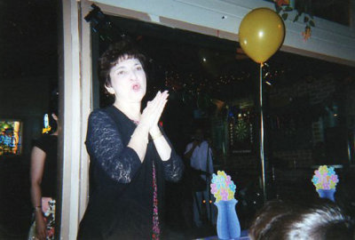 Fran Young at her 60th birthday party