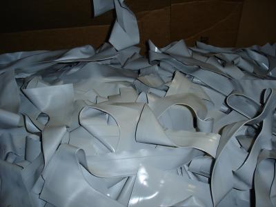 flexible PVC in a gaylord