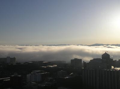 Fog Over Lake Washington