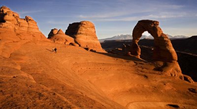 Sunset at Delicate Arch