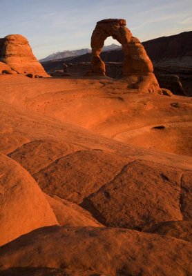 Sunset at Delicate Arch