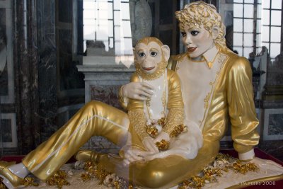 JEFF KOONS<br>Michael Jackson and Bubbles