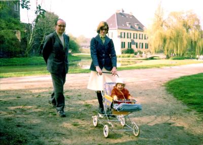 with my father 1975