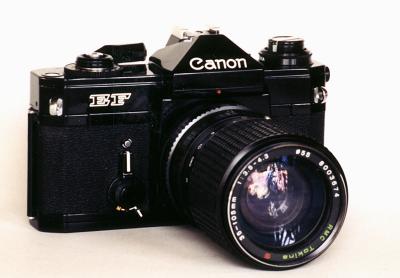 Canon EF, used '77-'88