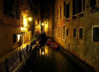 Venice by night and day