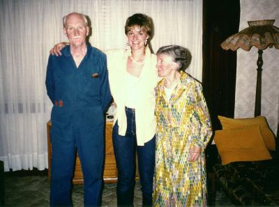 Tom, Penny, Roxie (in AUS) 1984