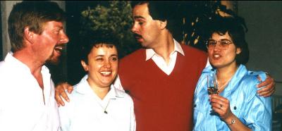 Heinz, Monika, Ulrich, Rosi 1986