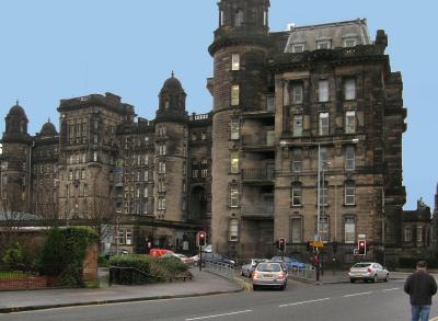 The Royal Infirmary, beautifully ugly.