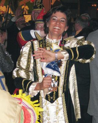 Grand entry of the carnival princess