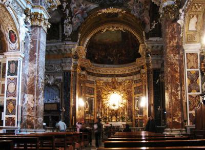Inside Santa Maria della Vittoria