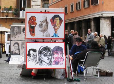 Piazza Navona, other artists