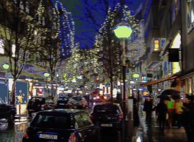 Frankfurt, Christmas decorations 2007