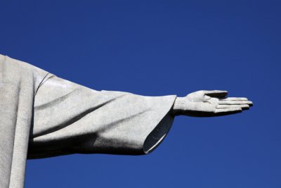 Hand of Christ the Redeemer, Tijuca, Rio de Janeiro.