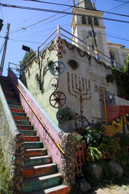 Picturesque Church, Valparaiso.