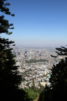 City Panorama - Santiago de Chile.