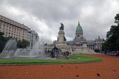 Constitution Plaza, Buenos Aires.