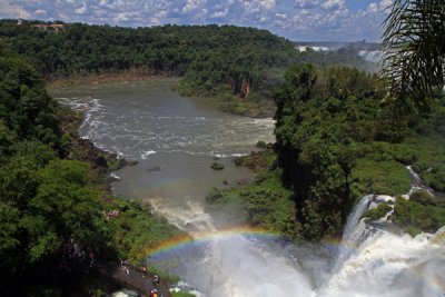 Rainbow over a Cataract, Iguazu Falls (Argentinian Side).