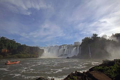 Going Under the Cataract, Iguazu Falls (Argentinian Side).