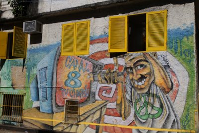 Favela Graffitti, Rio de Janeiro.